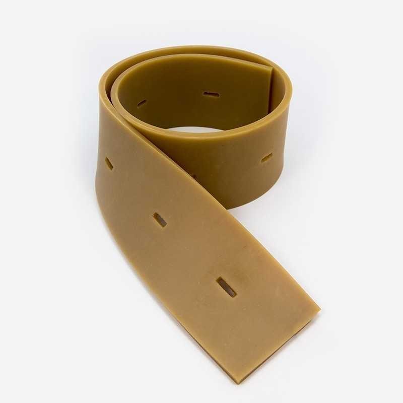 LAMELLE SUCEUR ARRIERE PARA 40 SHORES (ANCIEN MODELE) POUR AUTOLAVEUSE FLOORPUL RUBY  SANS ENCOCHE/829X75MM