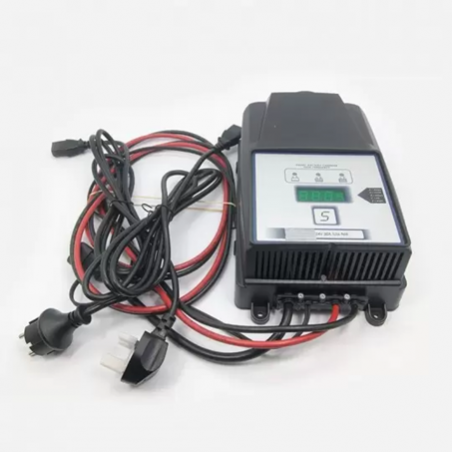CHARGEUR DE BATTERIE EXTERNE SPE HF GEL/ACIDE 12/24/36/48 VOLTS 15/20/25/30 AMPERES  EN 36 V MAXI 25 A