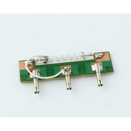 AMPOULE DE GYROPHARE POUR AUTOLAVEUSE TENNANT T7  Attention nouveau modèle  LG 56mm  3 broches espacées de 20mm