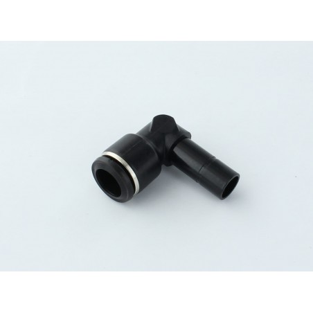 RACCORD COUDÉ 12MM RAPIDE POUR SORTIE DE RESERVOIR EP POUR AUTOLAVEUSE NUMATIC TGB