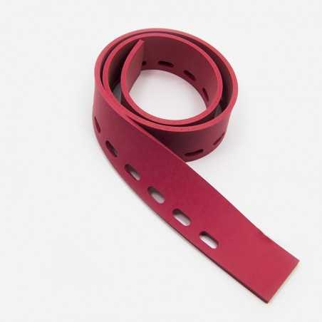 LAMELLE SUCEUR ARRIERE  TASKI COMBIMAT 800 1000 700 ROUGE (4105310)    DIM. 845 X 40 X 4MM