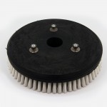 BROSSE POLYPROPYLENE (PPL) DIAM 265MM/BRIN 0,60MM POUR AUTOLAVEUSE FLOORPUL  (DIAM ORIFICE 46MM)